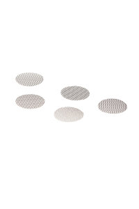 Steel sieve 5 pieces Ø 20mm red