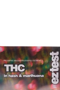 EZ tester for THC