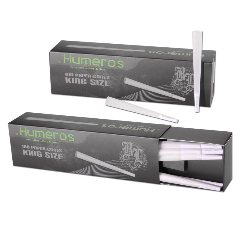 Black Leaf Cones El Humero King Size 100 Stück