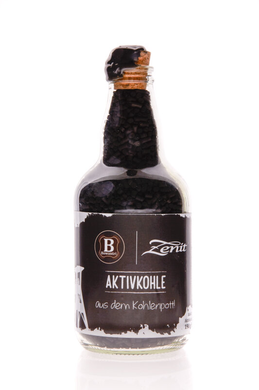 Activated carbon loose, coarse grain 190g