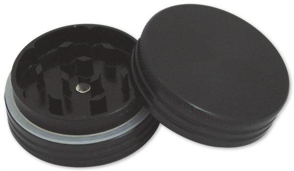 Alumühle 2-teilig Ø 40 mm schwarz