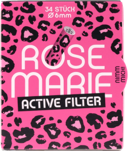 Marie Aktivkohlefilter 34 Stück Ø 6 mm Rosemarie
