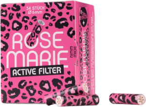 Marie activated carbon filter 34 pieces Ø 6 mm Rosemarie