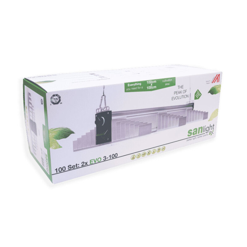 SANlight EVO Set_100x100_1.5 Plug&Play w/ M-Dimmer - 400W