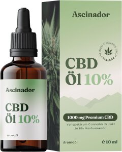 Ascinador CBD Öl 10% 10ml