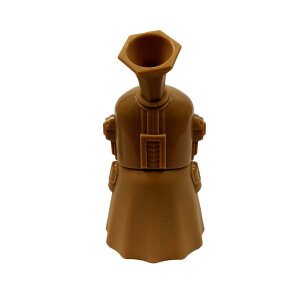 Space Hero Brown Silikon Bong