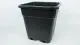 PotKing container square black 14 L