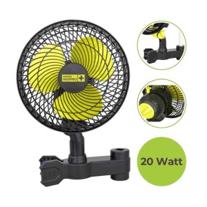 Schwenkventilator 20 Watt - &Oslash;20cm mit Stangenclip...
