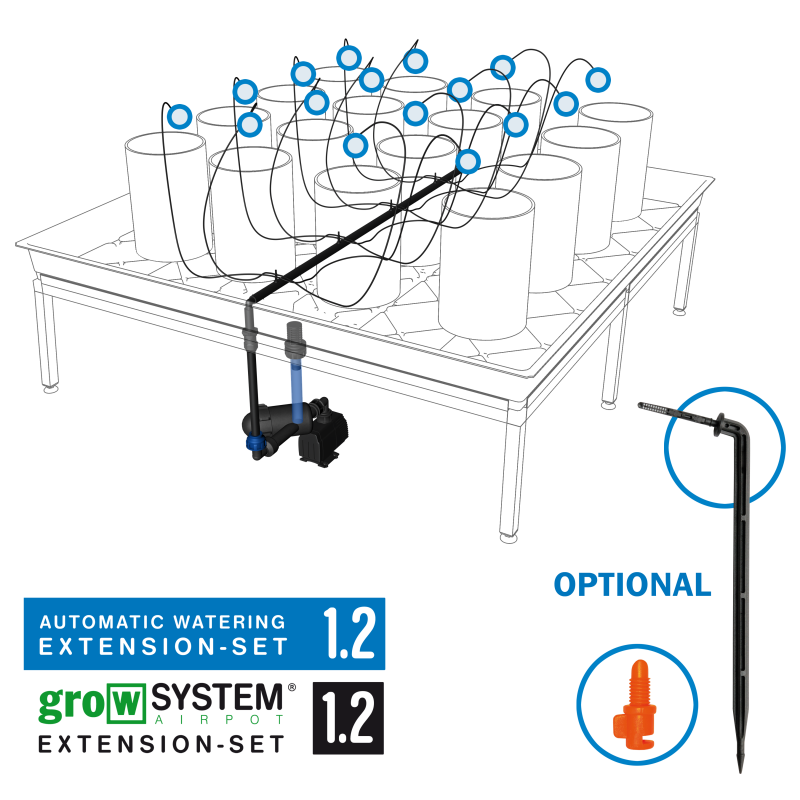 growTOOL Automatic Watering Extension Set 1.2 without tank