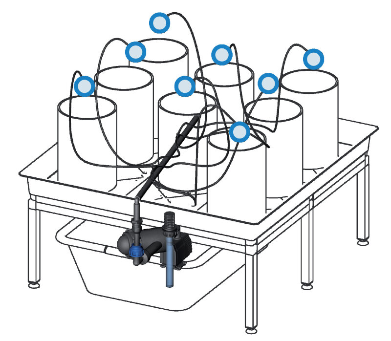 growTOOL Automatic Watering Extension Set 0.8 without tank
