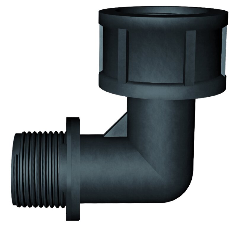 growTOOL PP - 90 degree elbow reducer 3/4 inch to 1/2 inch