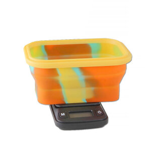 Black Leaf Scale Digitalwaage + Silikonschale 0,1g- 500g