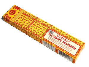 Goloka Nag Champa Gelb Räucherstäbchen 16 g