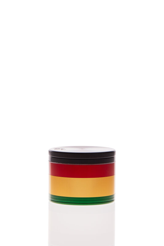 Alumühle Black Leaf 4-teilig Rasta Ø 39 mm