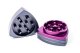 Gleichdick aluminum grinder 4-piece steel blue/purple
