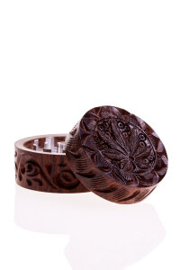 Aluminum/rosewood mill 2 parts Ø 45 mm