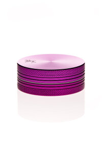 Aluminum mill Black Leaf 2-part Ø 50 mm purple