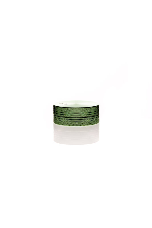 Aluminum mill Black Leaf 2-part Ø 50 mm green