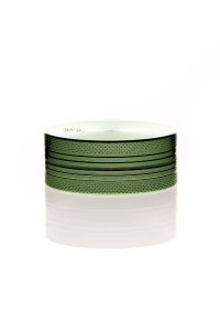 Aluminum mill Black Leaf 2-part Ø 50 mm green