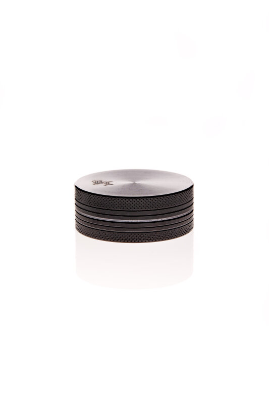 Aluminum mill Black Leaf 2-part Ø 50 mm black