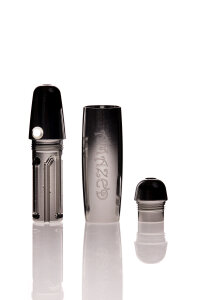 Amazed Purpfeife Alu silber 82 mm