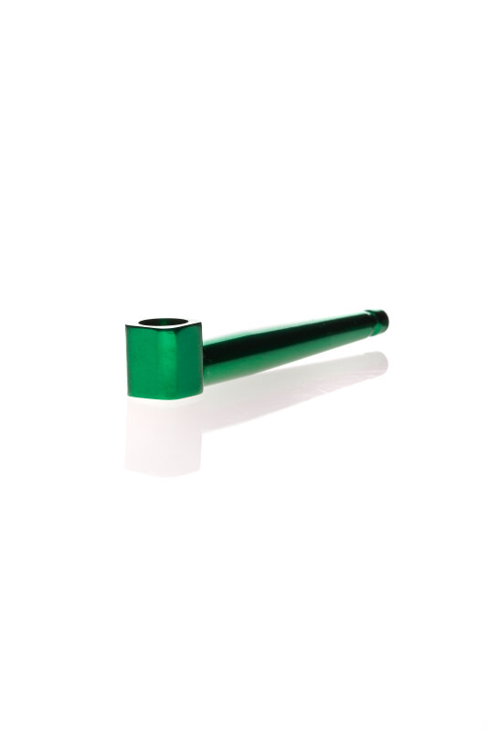 Hand whistle roller green L= 103 mm