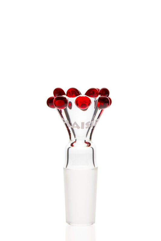 Plaisir Flutschkopf Doppelkrone rot 14,5