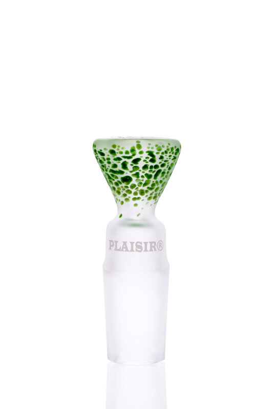 Plaisir Flutschkopf Sandgestrahlt grün 18,8