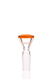 Plaisir Flutschkopf groß Farbrand orange 14,5