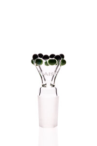 Plaisir flood head double crown green-black 18.8