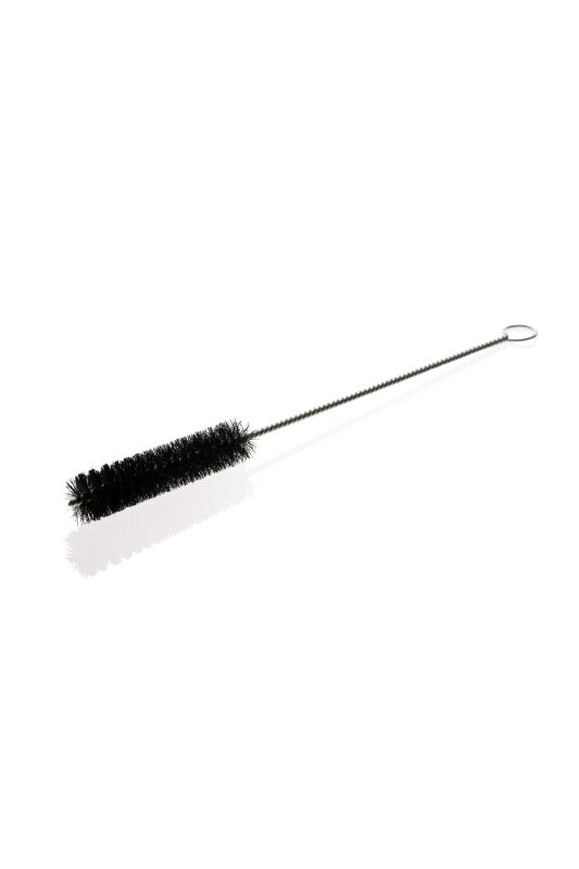 Brush black thick natural bristle L=24.5cm