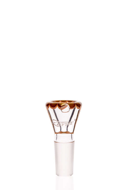 Zenit Flutschkopf Rasta ockergelb/weiß 14,5