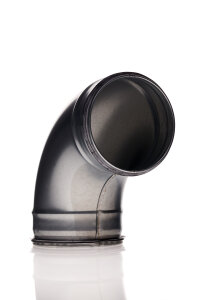 Elbow piece 90° 160 mm metal