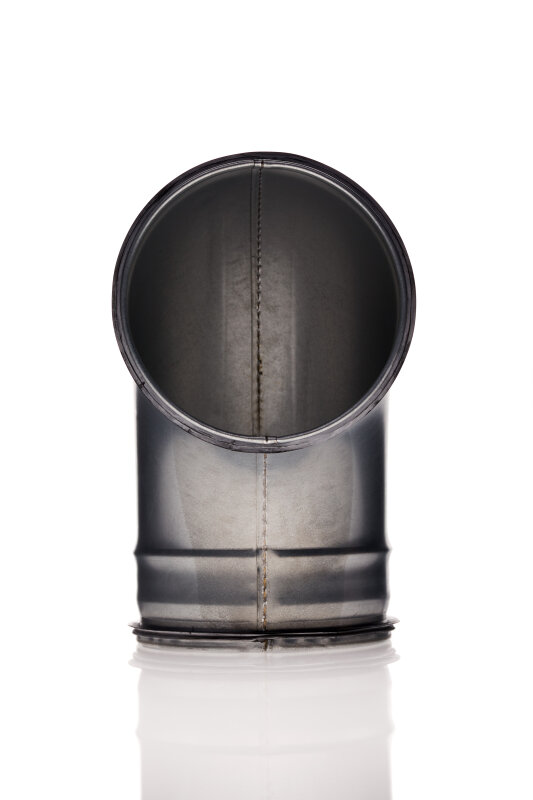 Bogenstück 90° 100 mm Metall