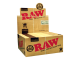 RAW King Size Slim Classic Natural Fibers Box of 50